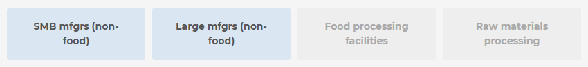 Customer segments (screenshot from Sapium Strategy)